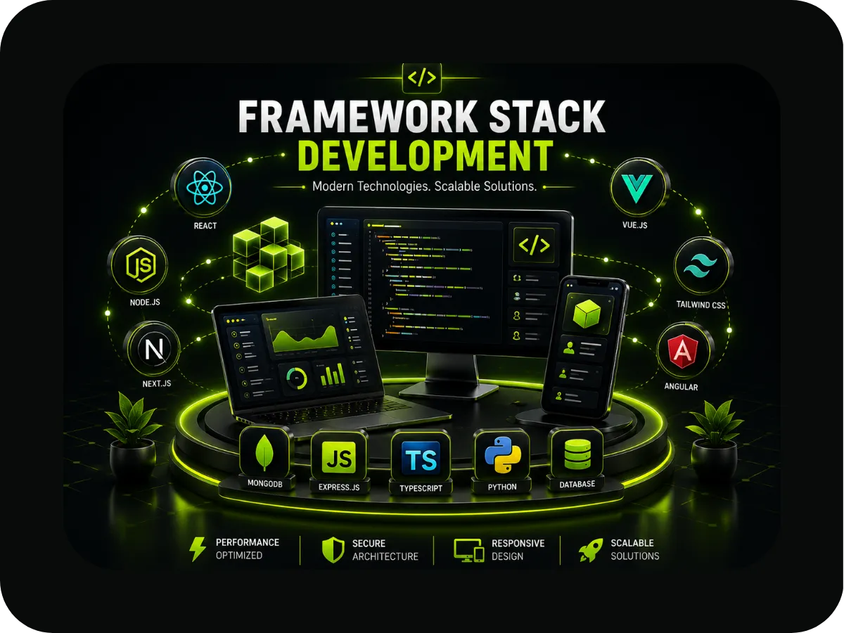 Application stack illustration