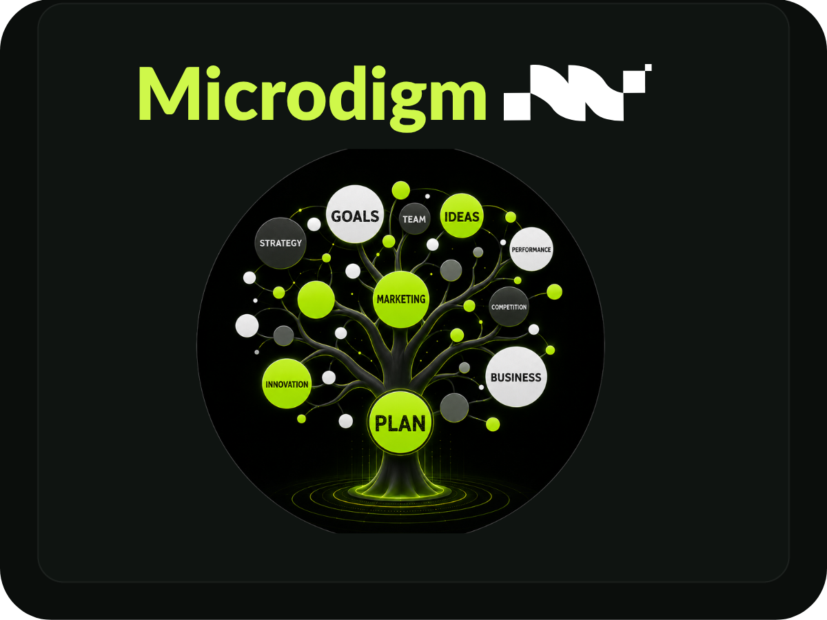 microdigm digital performance dashboard illustration